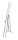 KRAUSE Vielzweckleiter MONTO Tribilo silber 3x 12 Sprossen, H: 356,0 cm