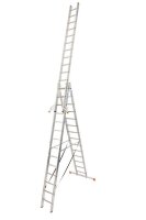 KRAUSE Vielzweckleiter MONTO Tribilo silber 3x 14...