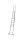 KRAUSE Vielzweckleiter MONTO Tribilo silber 3x 8 Sprossen, H: 245,0 cm