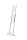 KRAUSE Vielzweckleiter MONTO Tribilo silber 3x 8 Sprossen, H: 245,0 cm