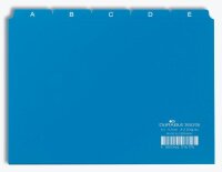 DURABLE Karteikartenregister A-Z blau