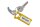 DURABLE Schlüsselanhänger KEY CLIP gelb, 6 St.