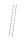 KRAUSE Vielzweckleiter MONTO Tribilo silber 3x 10 Sprossen, H: 300,0 cm
