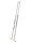KRAUSE Vielzweckleiter MONTO Tribilo silber 3x 12 Sprossen, H: 355,0 cm