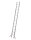 KRAUSE Vielzweckleiter MONTO Tribilo silber 3x 12 Sprossen, H: 355,0 cm