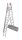 KRAUSE Vielzweckleiter MONTO Tribilo silber 3x 12 Sprossen, H: 355,0 cm