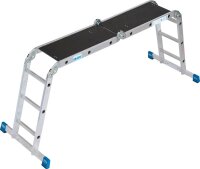 KRAUSE Gelenkleiter STABILO silber 12 Sprossen, H: 100,0 cm