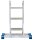 KRAUSE Gelenkleiter STABILO silber 12 Sprossen, H: 100,0 cm