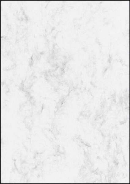 SIGEL Motivpapier Marmor grau DIN A4 90 g/qm 25 Blatt