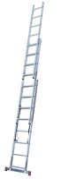 KRAUSE Vielzweckleiter CORDA silber 3x 8 Sprossen, H:...