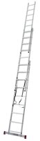 KRAUSE Vielzweckleiter CORDA silber 3x 9 Sprossen, H:...