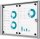 Showdown® Displays Schaukasten Economy XS silber 2x DIN A4 49,1 x 2,6 x 35,0 cm, 1 St.