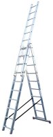 KRAUSE Vielzweckleiter CORDA silber 3x 10 Sprossen, H:...