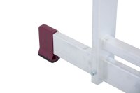 KRAUSE Vielzweckleiter CORDA silber 2x 6 Sprossen, H: 168,0 cm