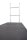 KRAUSE Vielzweckleiter CORDA silber 2x 6 Sprossen, H: 168,0 cm