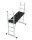 KRAUSE Vielzweckleiter CORDA silber 2x 6 Sprossen, H: 168,0 cm