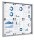 Showdown® Displays Schaukasten Economy XS silber 6x DIN A4 71,1 x 2,6 x 65,5 cm, 1 St.