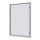 Showdown® Displays Schaukasten Economy XS silber 9x DIN A4 71,1 x 2,6 x 96,3 cm, 1 St.