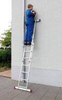 KRAUSE Vielzweckleiter CORDA silber 2x 7 Sprossen, H: 200,0 cm
