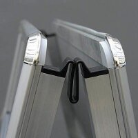 FRANKEN Kundenstopper Standard Plus silber DIN A1 4...