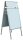 FRANKEN Kundenstopper Standard Plus silber DIN A1 4 Fächer 64,0 x 74,5 x 155,1 cm, 1 St.