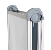 FRANKEN Kundenstopper Outdoor PRO silber DIN A1 2...