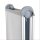 FRANKEN Kundenstopper Outdoor PRO silber DIN A1 2 Fächer 64,0 x 76,0 x 110,0 cm, 1 St.