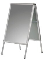 FRANKEN Kundenstopper Standard silber DIN A1 2...