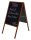 FRANKEN Kundenstopper Kundenstopper Kreide schwarz DIN A1 53,6 x 80,0 x 120,0 cm, 1 St.