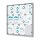 Showdown® Displays Schaukasten Economy XS silber 12x DIN A4 93,1 x 2,6 x 96,3 cm, 1 St.
