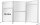 FRANKEN Trennwand ECO, doppelseitig, weiß 120,0 x 120,0 cm, 1 St.