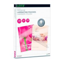 LEITZ Laminierfolien UDT glänzend für A3 125 micron, 100 St.