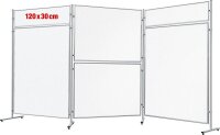FRANKEN Trennwand ECO, doppelseitig EL-UTS30, weiß...