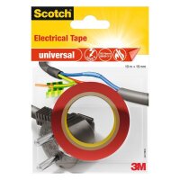 Scotch universal Electrical Tape Isolierband rot 15,0 mm...
