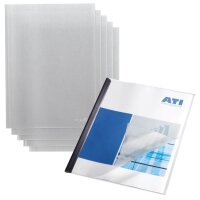 DURABLE Klemmschienenhüllen DIN A4 transparent...