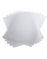 DURABLE Klemmschienenhüllen DIN A4 transparent genarbt 0,12 mm, 50 St.