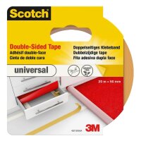 Scotch universal doppelseitiges Klebeband 50,0 mm x 20,0...