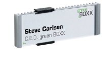DURABLE Türschild INFO SIGN Metall silber 14,9 x...