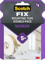 Scotch FIX™ MIRROR doppelseitiges Klebeband 19,0 mm...