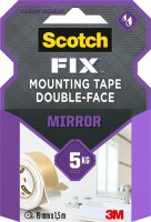 Scotch FIX™ MIRROR doppelseitiges Klebeband 19,0 mm...