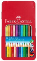 FABER-CASTELL Colour GRIP Buntstifte farbsortiert, 12 St.