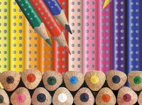 FABER-CASTELL Colour GRIP Buntstifte farbsortiert, 24 St.