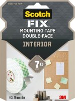 Scotch FIX™ INTERIOR doppelseitiges Klebeband 19,0...