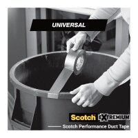 Scotch Universal Gewebeband silber 48,0 mm x 25,0 m 1 Rolle