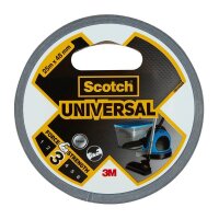 Scotch Universal Gewebeband silber 48,0 mm x 25,0 m 1 Rolle