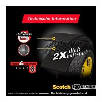 Scotch Extremium™ Ultra Strength Gewebeband schwarz 48,0 mm x 25,0 m 1 Rolle