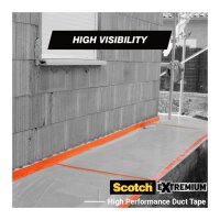 Scotch High Visibility  Gewebeband orange 48,0 mm x 25,0...