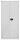 BISLEY Putzmittelschrank Universal  E782AAG645 lichtgrau 4 Fachböden 91,4 x 40,0 x 195,0 cm, aufgebaut, 1 St.