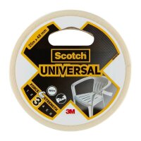 Scotch Universal Gewebeband weiß 48,0 mm x 25,0 m 1 Rolle