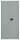 BISLEY Putzmittelschrank Universal  E782AAG355 silber 4 Fachböden 91,4 x 40,0 x 195,0 cm, aufgebaut, 1 St.